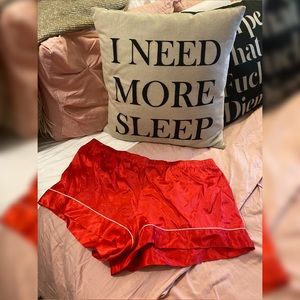 Victoria’s Secret Red Pajama Shorts